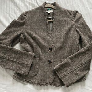 Banana Republic plaid blazer - size 4